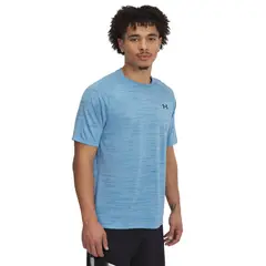 UNDER ARMOUR - Polera Manga Corta Tech 2.0 Hmbre Azul