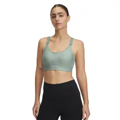 UNDER ARMOUR - Sostén Deprtivo Infinity 2 Mid Mujer Verde