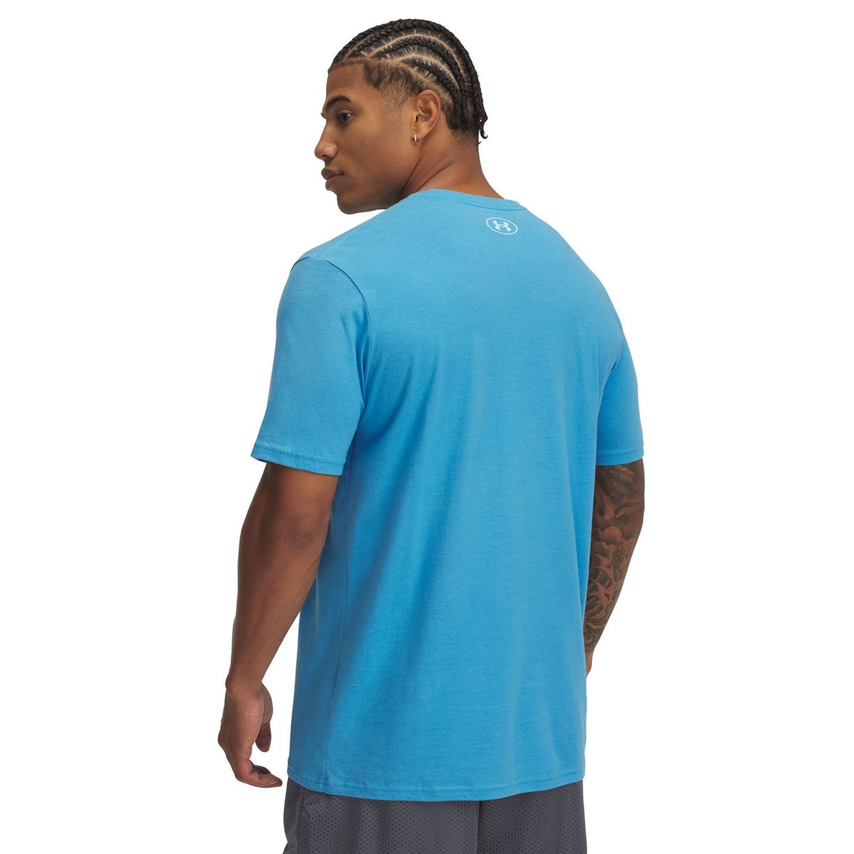 UNDER ARMOUR - Polera Manga Corta Shaded Azul Hombre UNDER ARMOUR