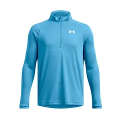 UNDER ARMOUR - Polerón UA Tech 2.0 ½ Cierre Azul UNDER ARMOUR.