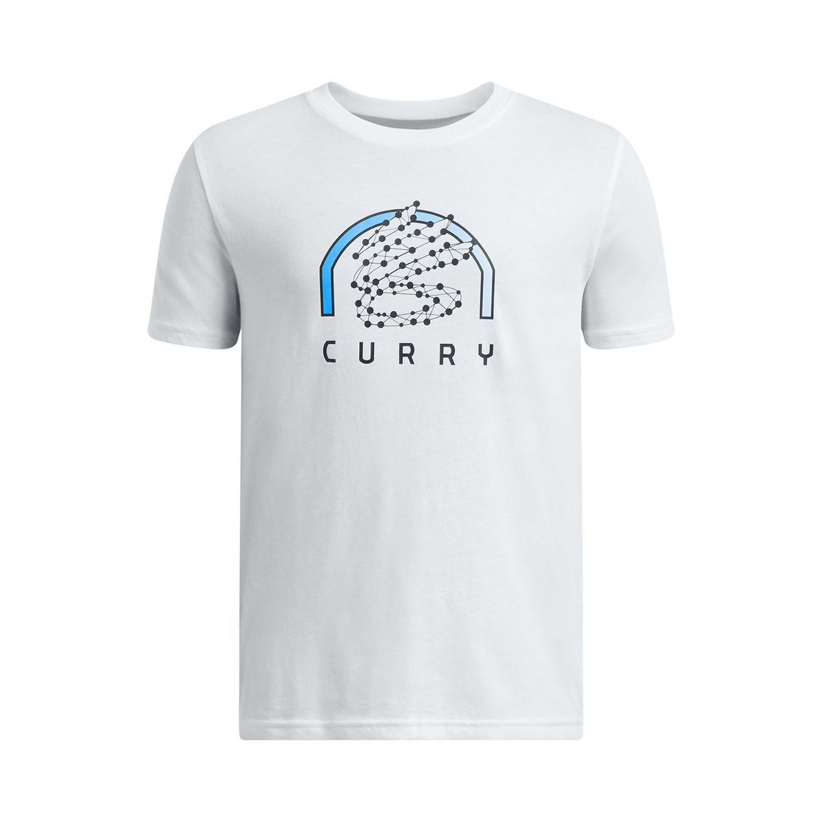 UNDER ARMOUR - Polera manga corta Curry Trend blanco niño UNDER ARMOUR