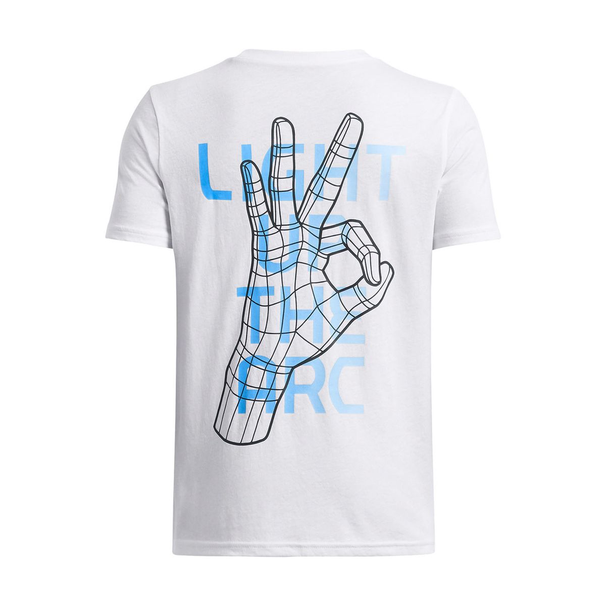 UNDER ARMOUR - Polera manga corta Curry Trend blanco niño UNDER ARMOUR