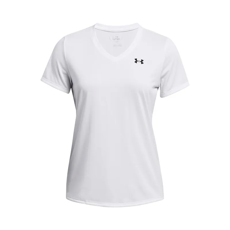 UNDER ARMOUR - Polera Manga Corta UA Tech Mujer Blanco UNDER ARMOUR