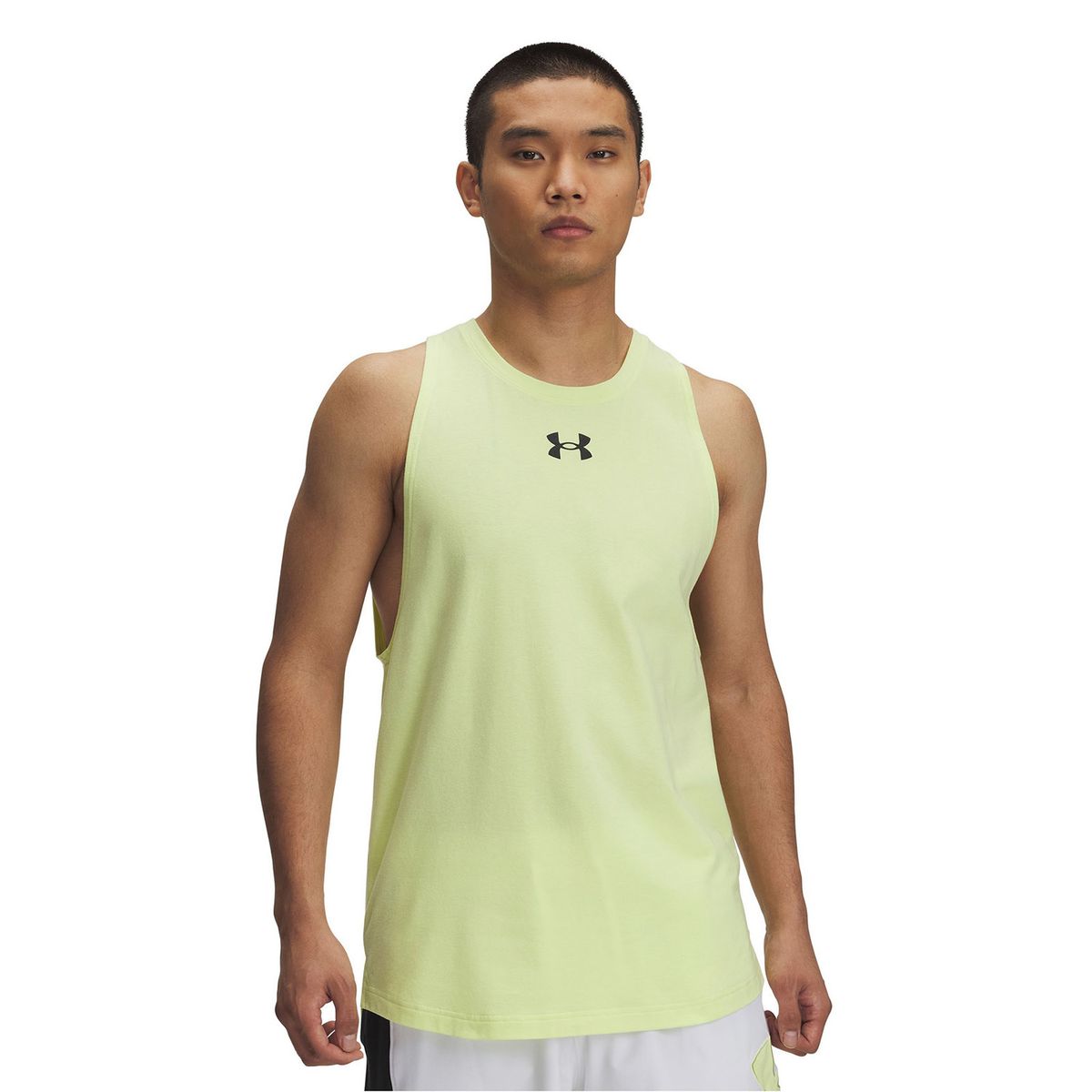 UNDER ARMOUR - Polera Sin Mangas Amarillo Hombre UNDER ARMOUR