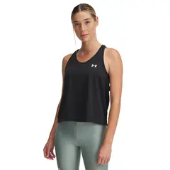 UNDER ARMOUR - Polera Sin Mangas UA Tech Mujer Negro