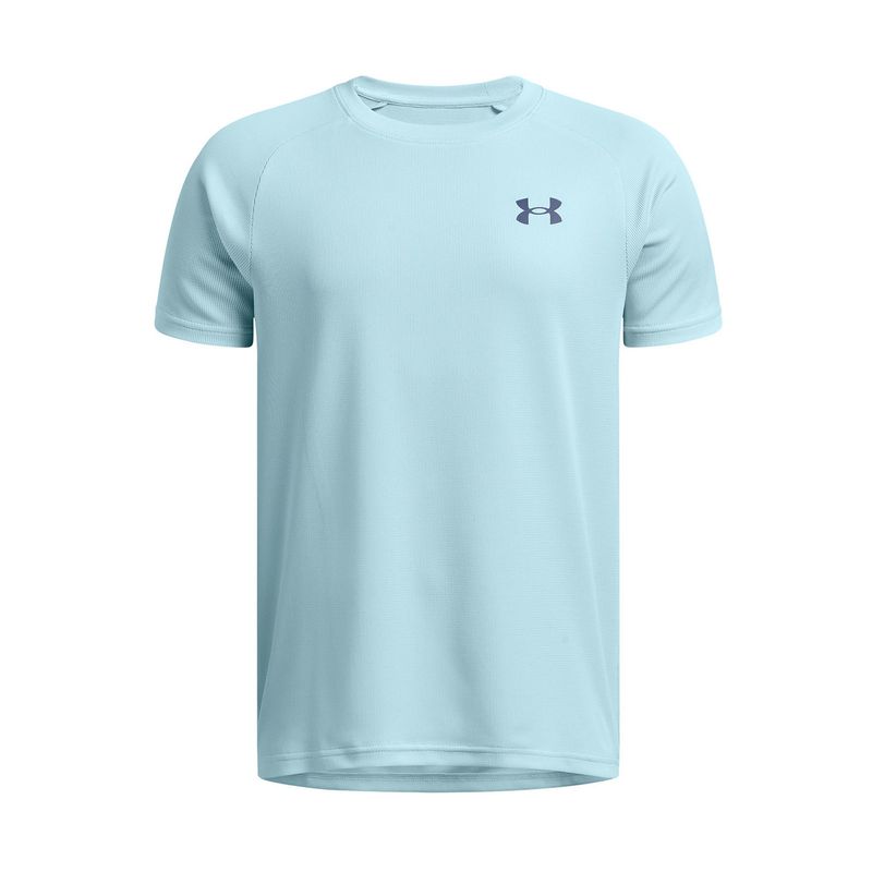 UNDER ARMOUR - Polera Manga Corta UA Tech Niños Azul UNDER ARMOUR