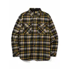 CAT - Chaqueta Buffalo Check Hombre Negra CAT.