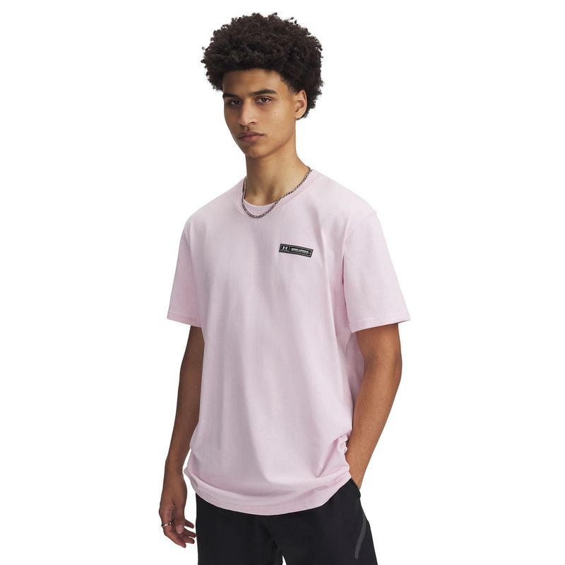 UNDER ARMOUR - Polera Manga Corta Armour Hombre Rosa UNDER ARMOUR