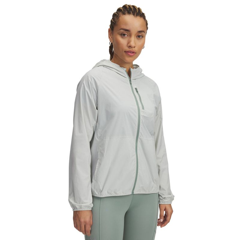 UNDER ARMOUR - Chaqueta Launch lightweight Verde Mujer UNDER ARMOUR