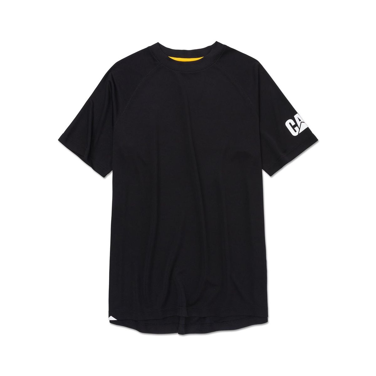 CAT - Polera M/Corta Lightweight Cooling Crw Hombre Negra CAT