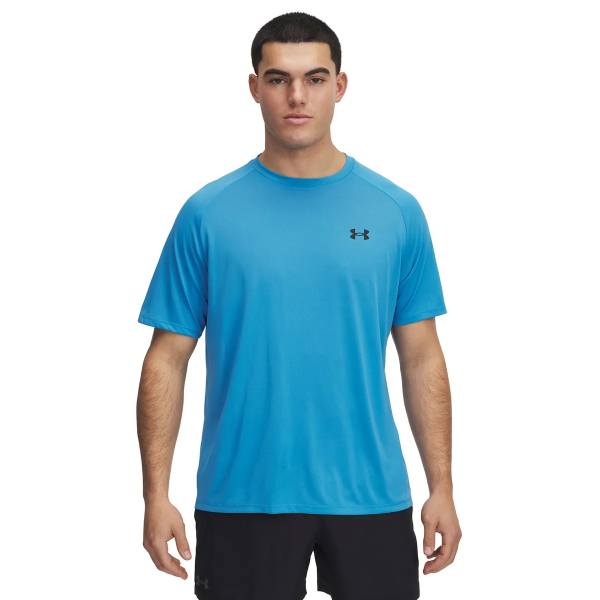 UNDER ARMOUR - Polera Manga Corta Tech 2.0 Hombre Azul UNDER ARMOUR