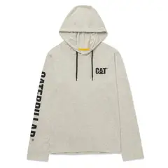 CAT - Polera Upf Hooded Banner Mujer Blanco