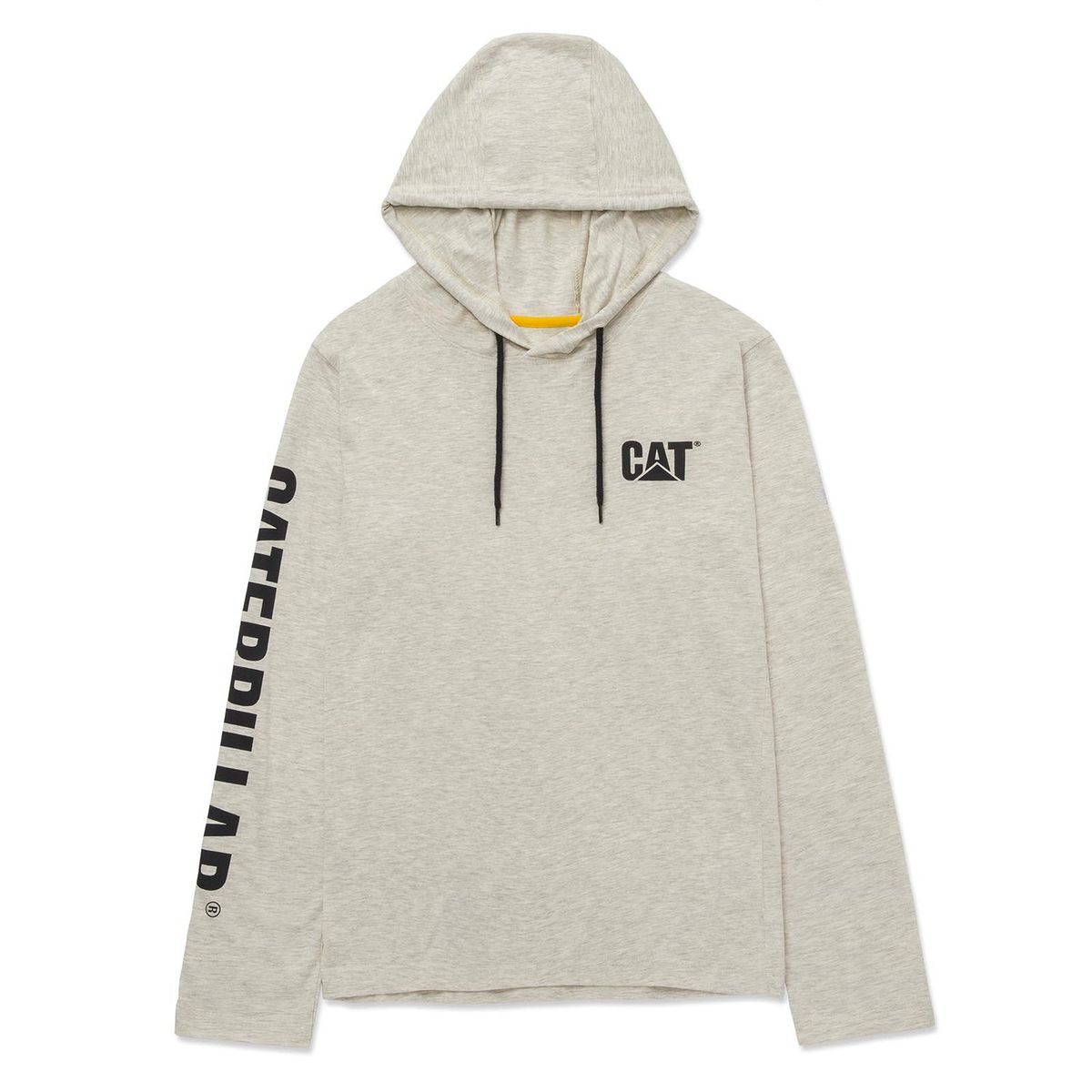 CAT - Polera Upf Hooded Banner Mujer Blanco CAT