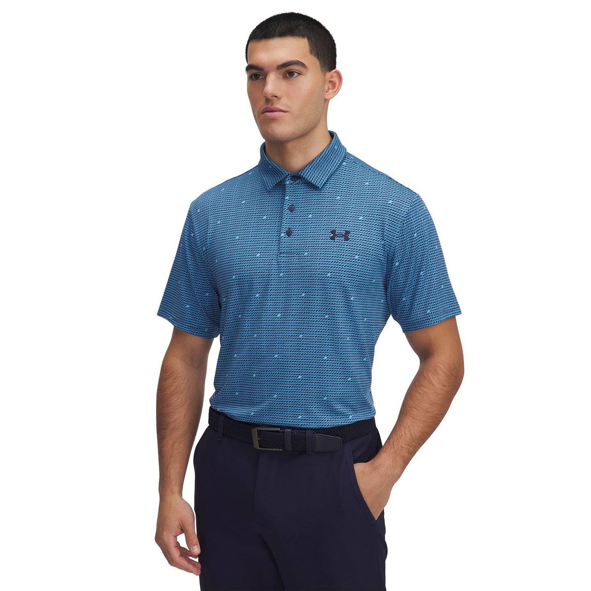 UNDER ARMOUR - Polo Manga Corta Playoff 3.0 Hombre Azul UNDER ARMOUR