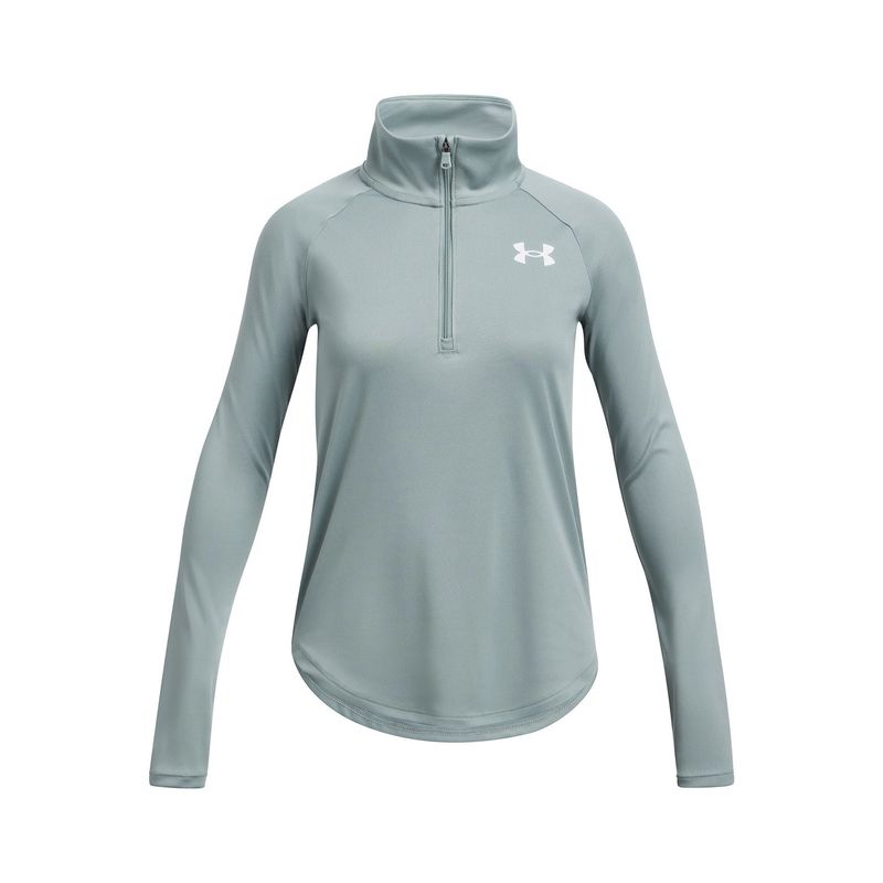 UNDER ARMOUR - Polerón UA Tech Gráfico ½ Cierre Verde UNDER ARMOUR