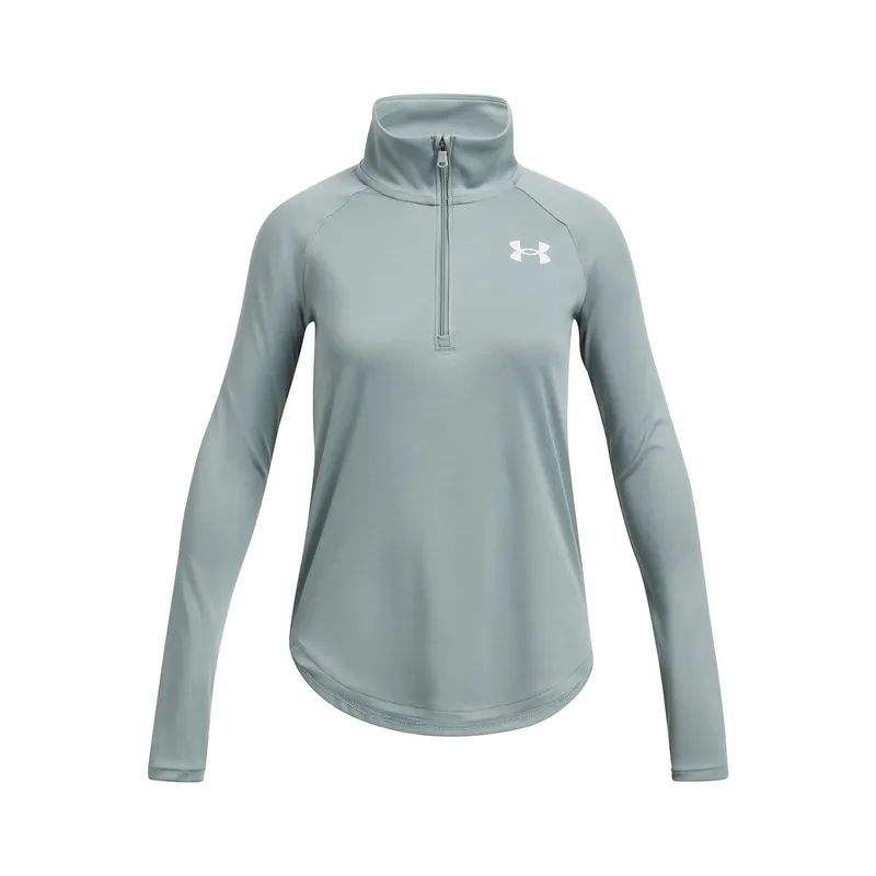 UNDER ARMOUR - Polerón UA Tech Gráfico ½ Cierre Verde UNDER ARMOUR