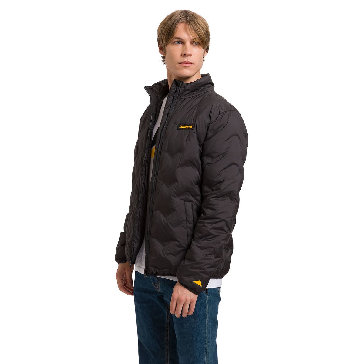 CAT - Parka Bonded Medium Weight Insulated Hombre Negra CAT