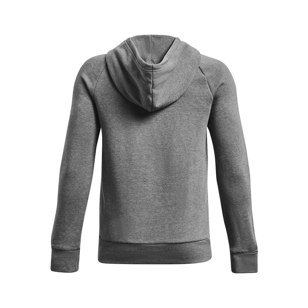 UNDER ARMOUR - Polerón UA Rival fleece gris para niños UNDER ARMOUR
