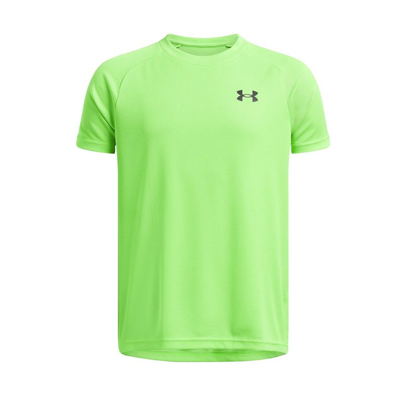 UNDER ARMOUR - Polera Manga Corta Tech text Verde Nino UNDER ARMOUR