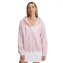 UNDER ARMOUR - Cortaviento Rival Sport Wndb Rosado Mujer
