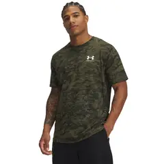 UNDER ARMOUR - Polera Manga Corta Abc Camo Hombre Verde