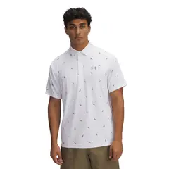 UNDER ARMOUR - Polo Manga Corta Playoff 3.0 Hombre Blanco UNDER ARMOUR.-