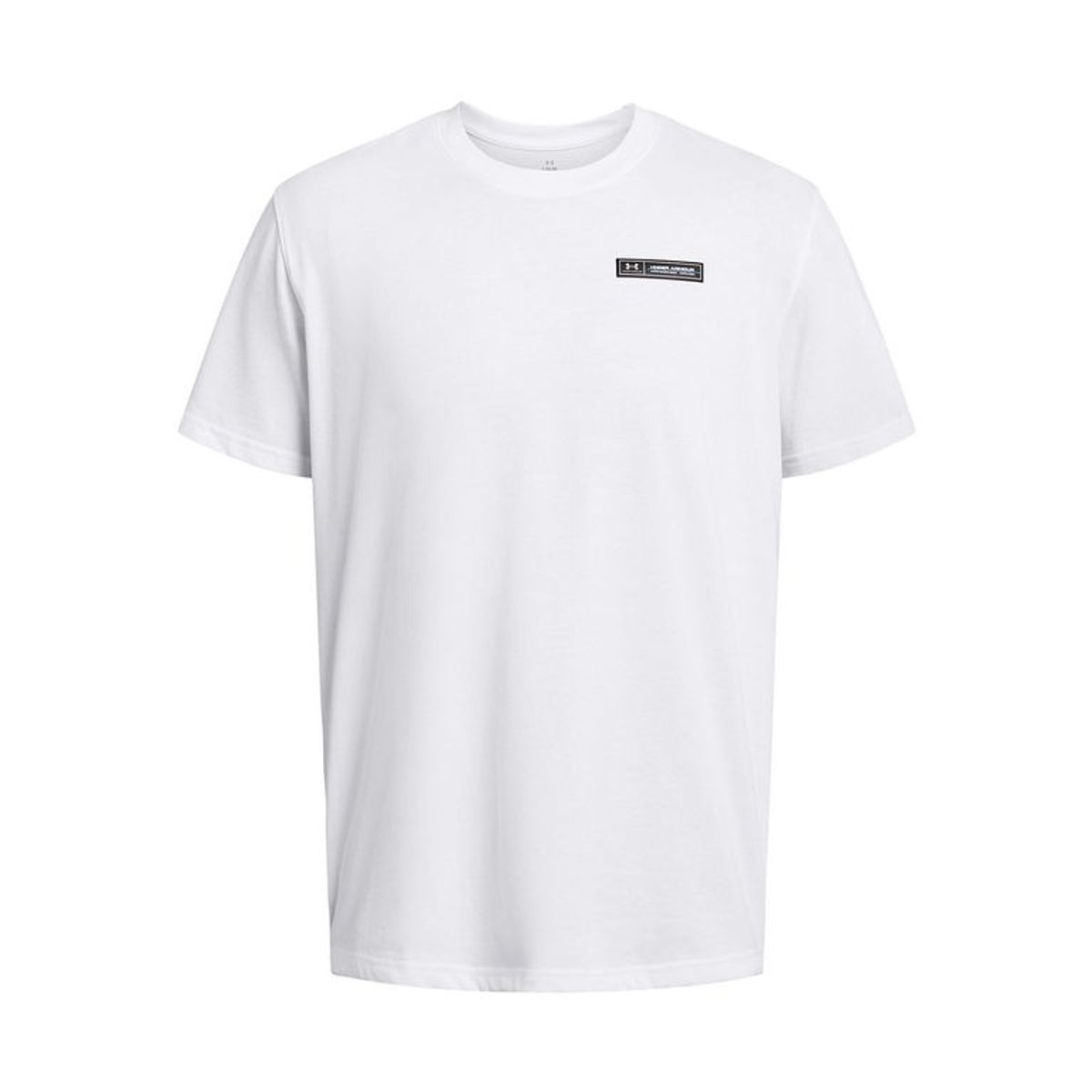 UNDER ARMOUR - Polera Manga Corta Label Hombre Blanco UNDER ARMOUR