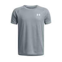 Polera Manga Corta UA Tech Niños Azul Underarmour