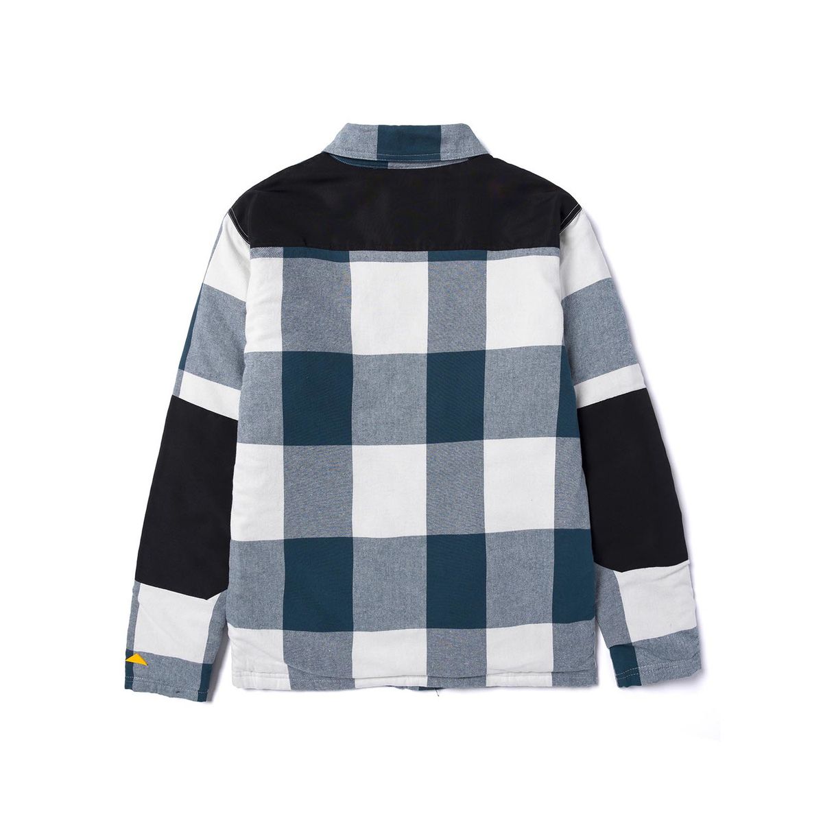 CAT - Chaqueta Flannel Snap Front Hombre Azul Petróleo CAT