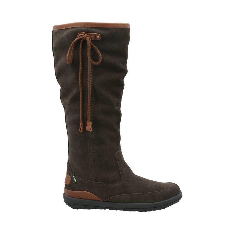Bota Cuero Mujer New Amboro Gris