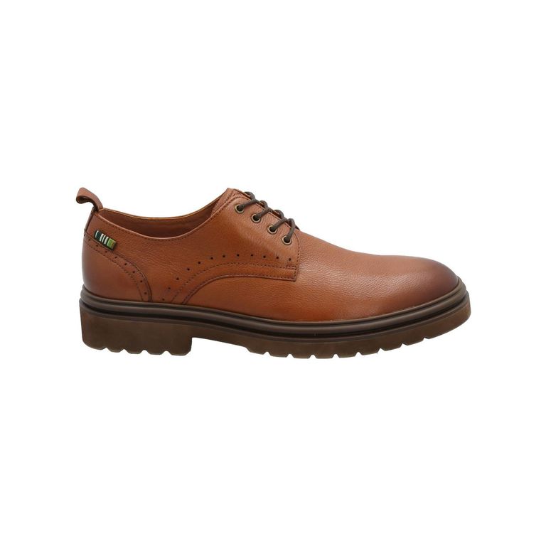 Zapato Cuero Hombre Alkun II Café