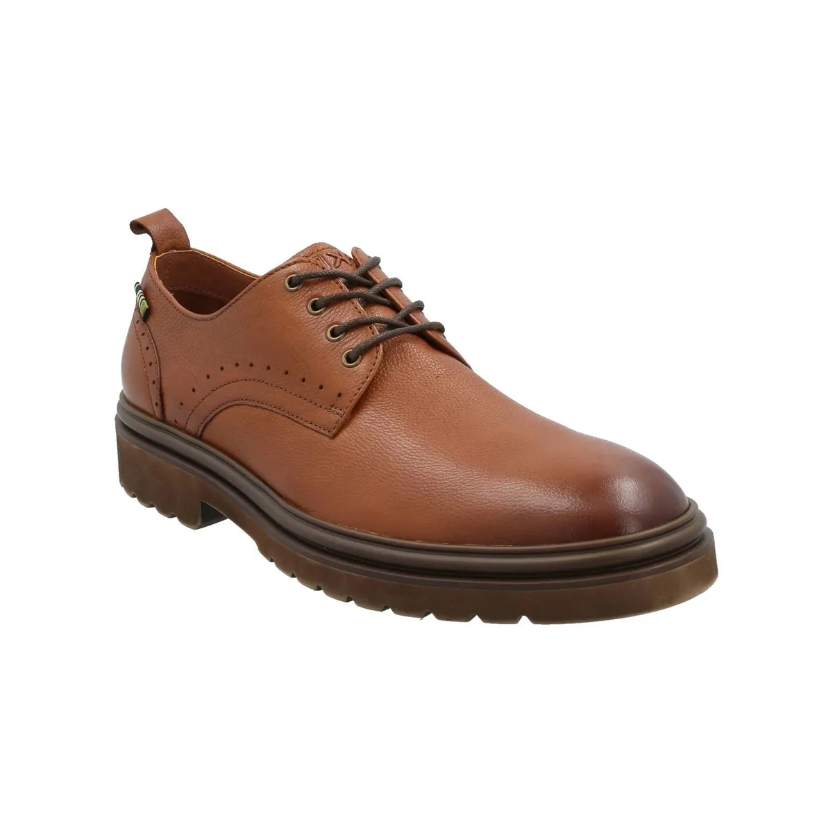 ROCKFORD - Zapato Cuero Hombre Alkun II Café ROCKFORD