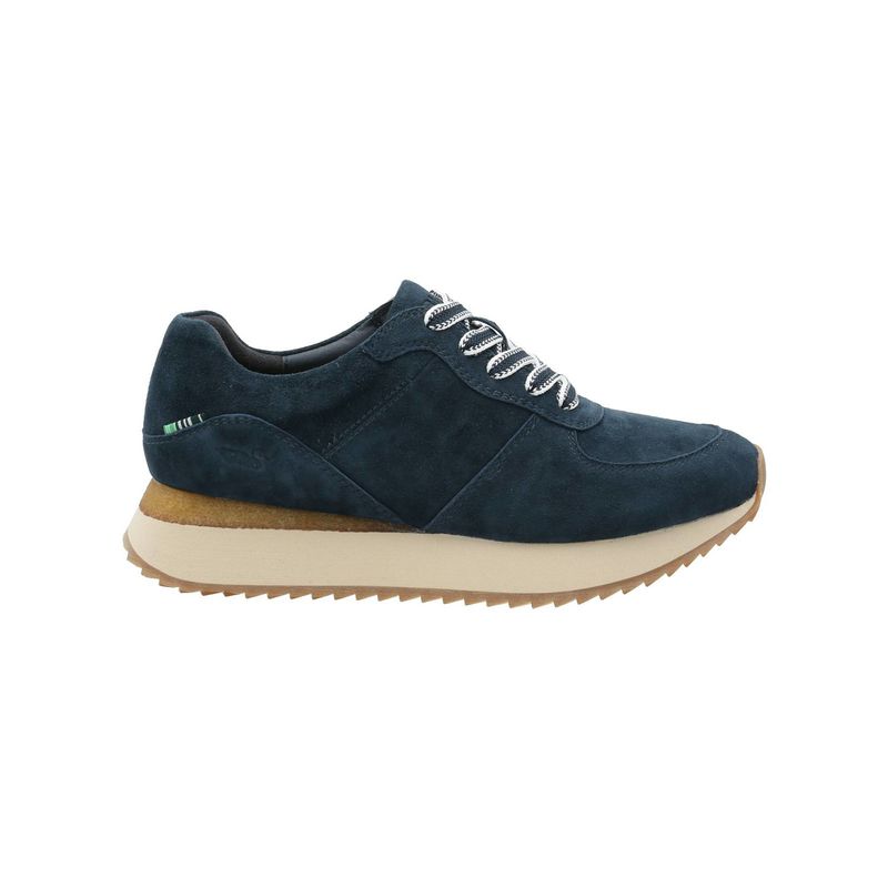 ROCKFORD - Zapatilla Cuero Mujer Viena Azul ROCKFORD