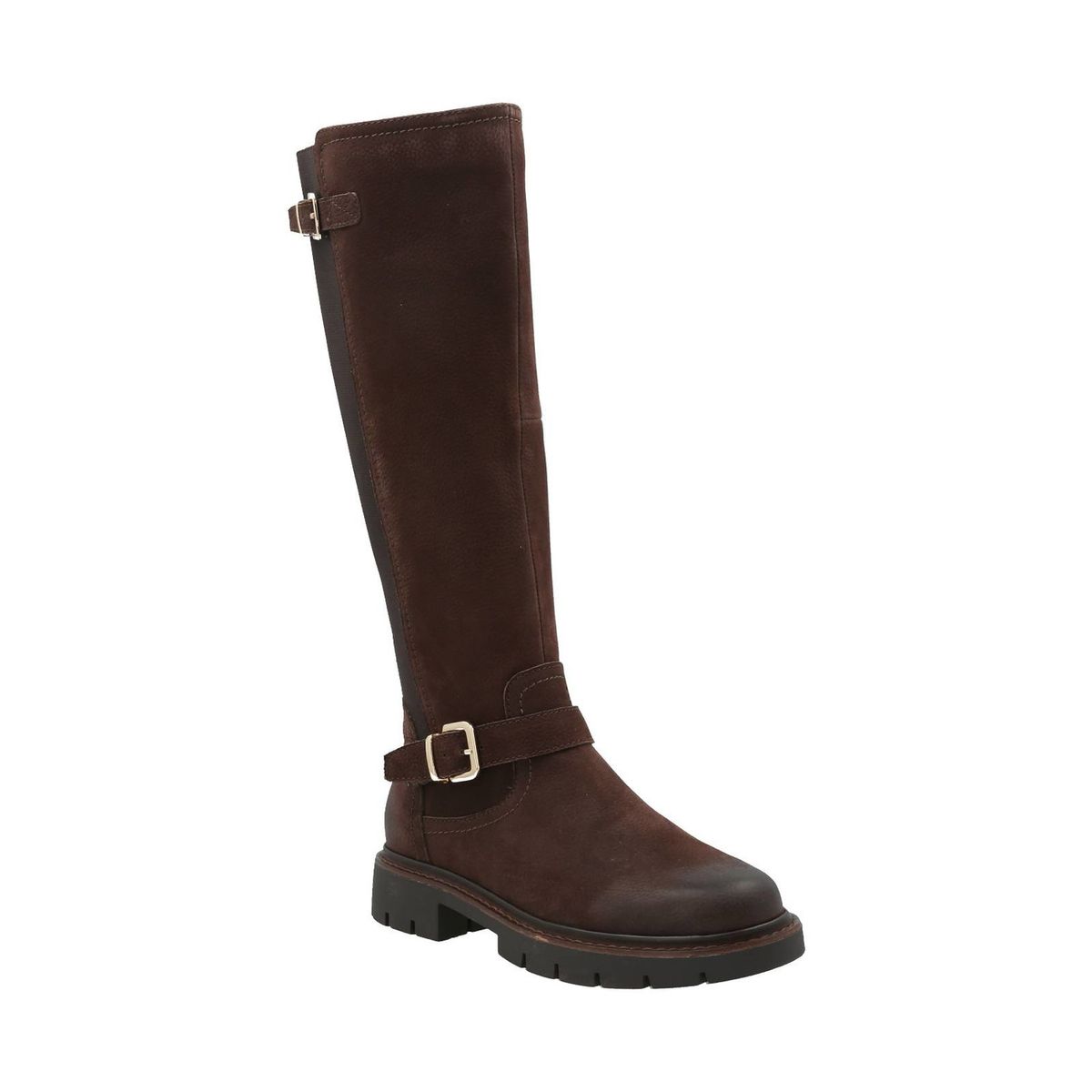 ROCKFORD - Bota Cuero Mujer Landd Chocolate ROCKFORD