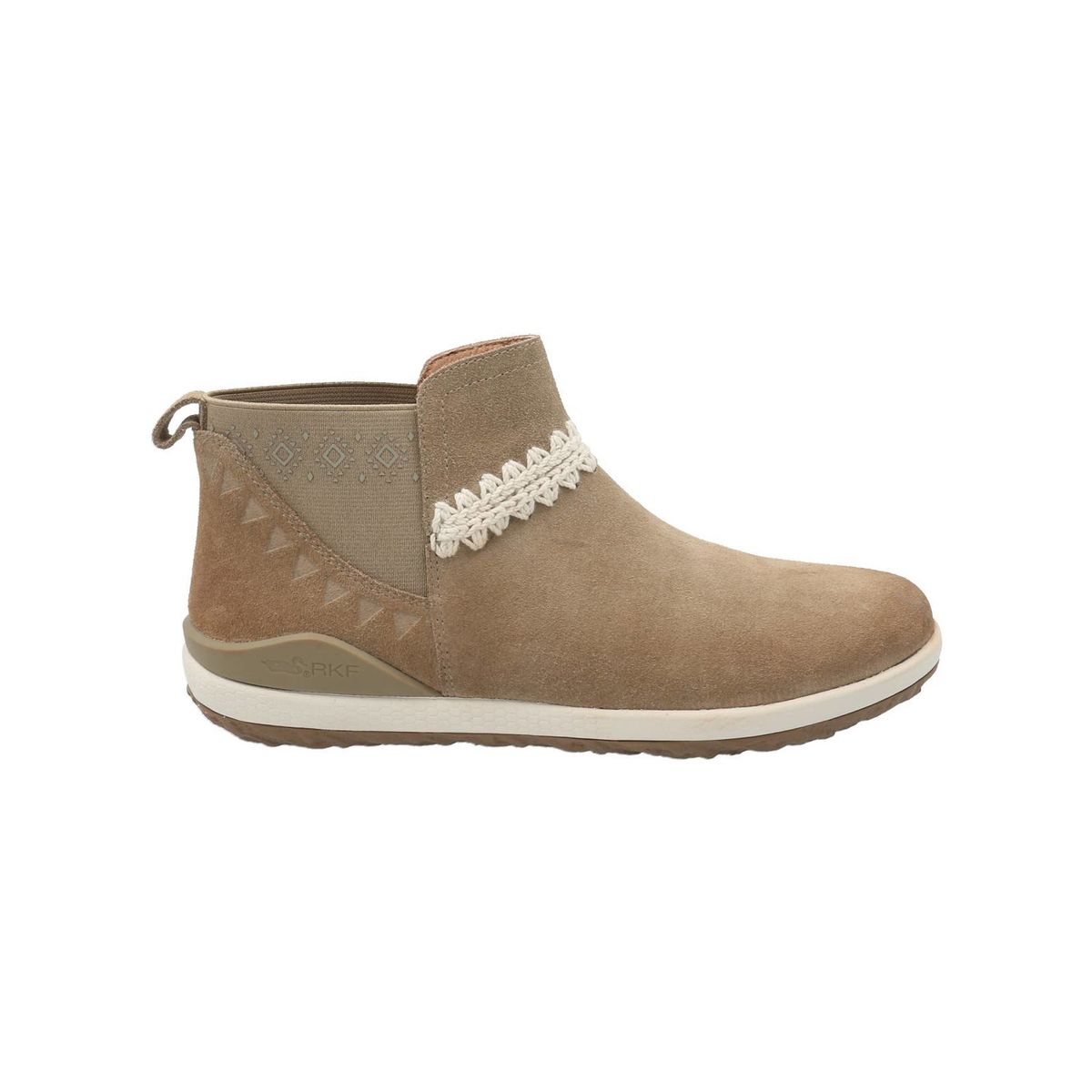 ROCKFORD - Botín Cuero Mujer Silverstone Verde ROCKFORD