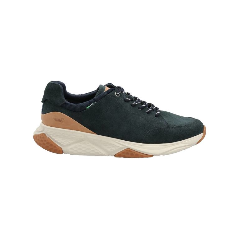Zapatilla Cuero Hombre Joar Azul