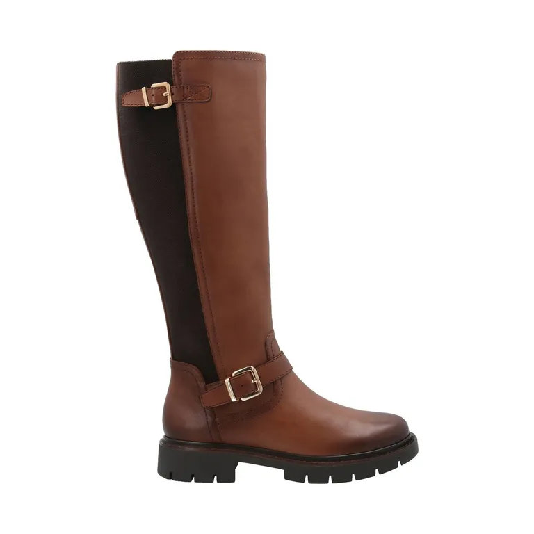 Bota Cuero Mujer Landd Café
