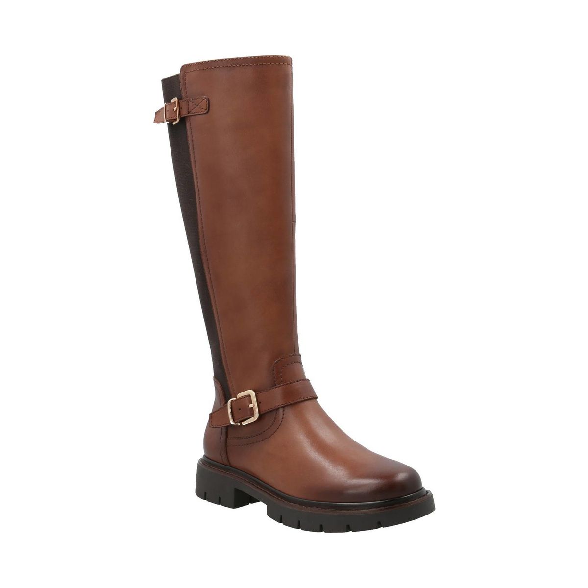 ROCKFORD - Bota Cuero Mujer Landd Café ROCKFORD