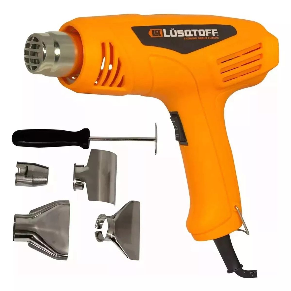 LUSQTOFF - Pistola De Calor Aire Caliente Lusqtoff  Naranja