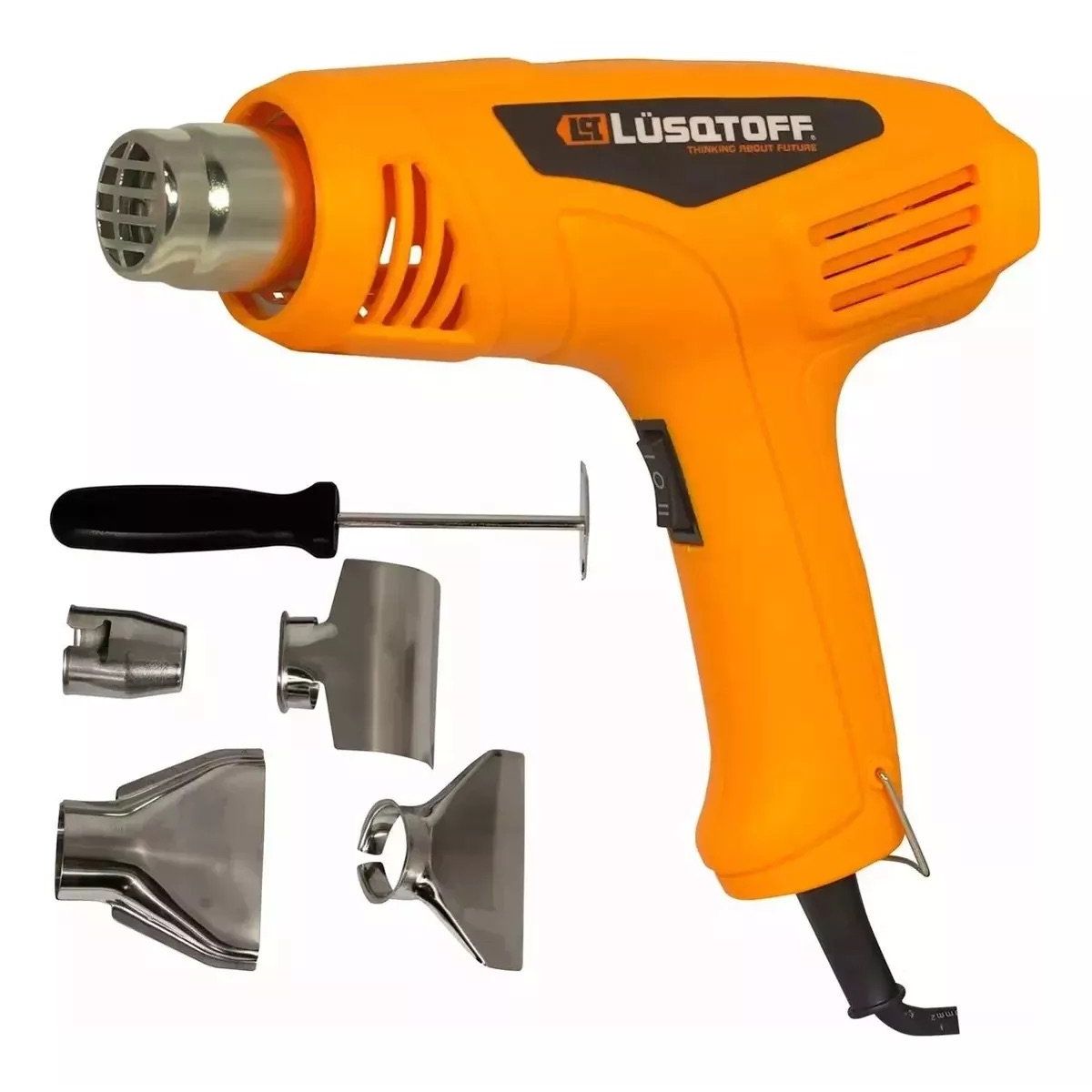 LUSQTOFF - Pistola De Calor Aire Caliente Lusqtoff  Naranja