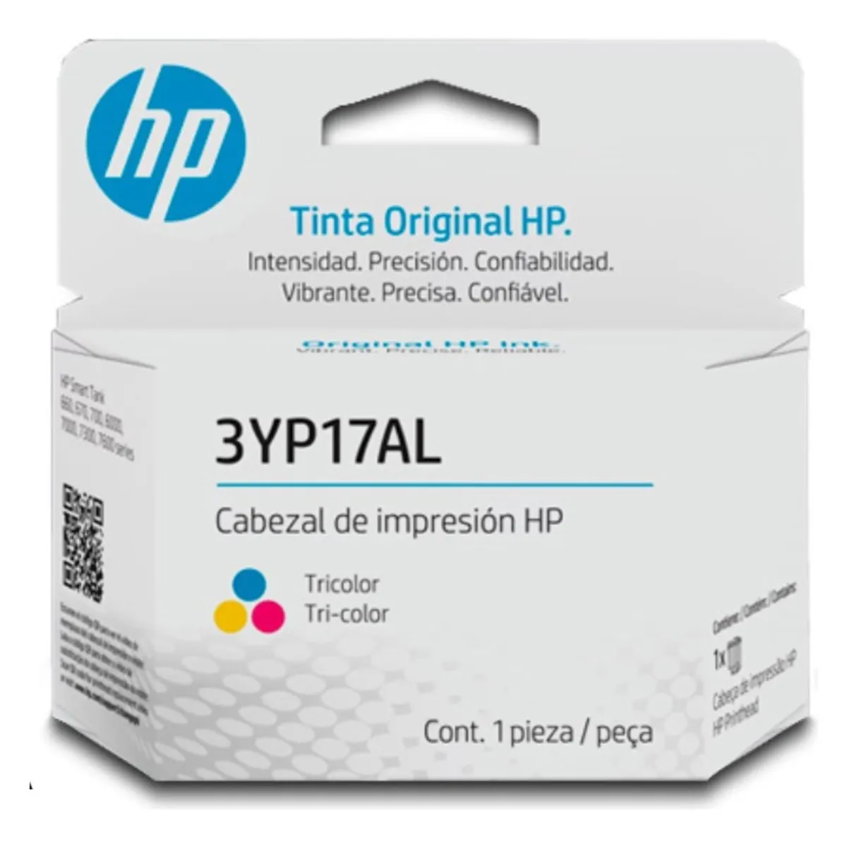HP - Cabezal de Impresión hp 3yp17a 720 750 790 Tricolor Original