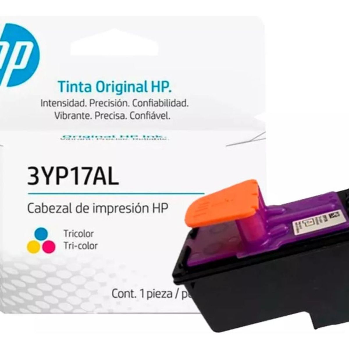 HP - Cabezal de Impresión hp 3yp17a 720 750 790 Tricolor Original