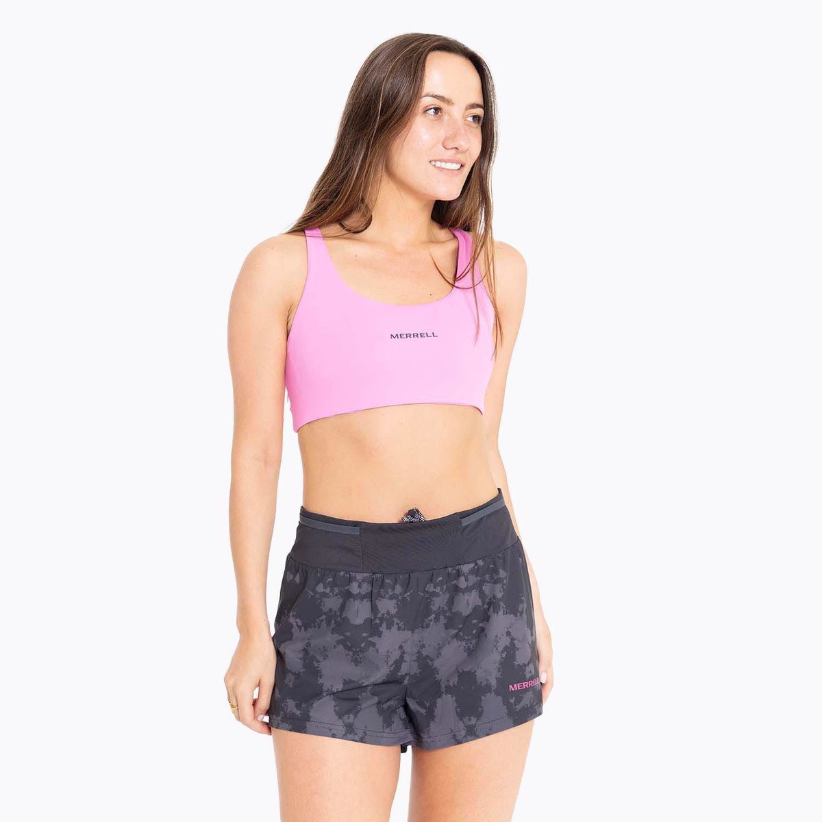 MERRELL - Short Mujer Trail Running Edición Skyfire Gris MERRELL