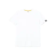 CAT - Polera Manga Corta Hombre Essential S/S Tee Blanco