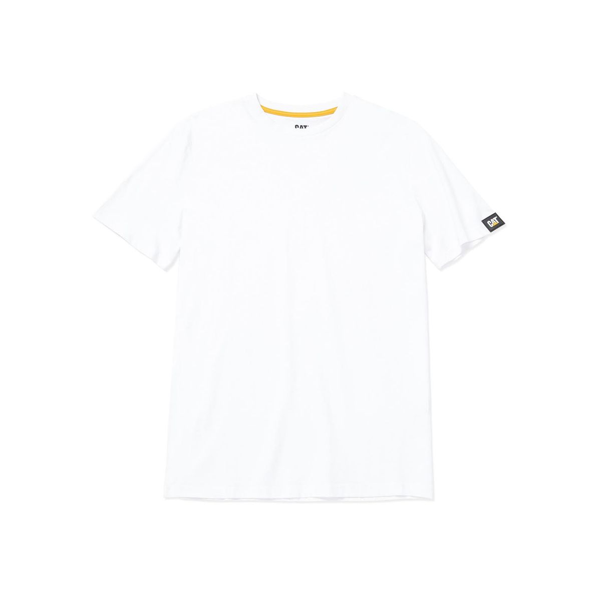 CAT - Polera Manga Corta Hombre Essential S/S Tee Blanco CAT