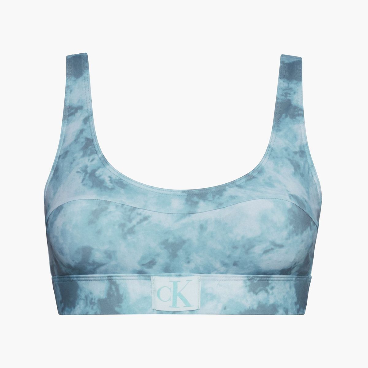 CALVIN KLEIN - Parte Superior de Bikini CK Authentic Celeste Calvin Klein