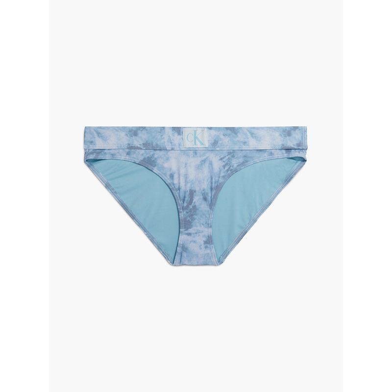 CALVIN KLEIN - Parte Inferior de Bikini CK Authentic Celeste Calvin Klein