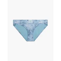 CALVIN KLEIN - Parte Inferior de Bikini CK Authentic Celeste