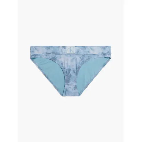 CALVIN KLEIN - Parte Inferior de Bikini CK Authentic Celeste