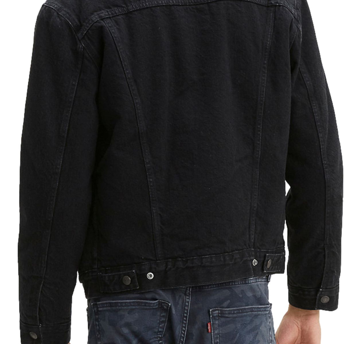 LEVIS - Chaqueta Hombre Sherpa Trucker Negro Levis